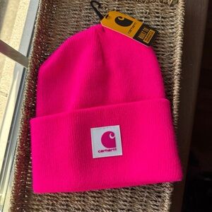 Carhartt Bright Pink Beanie
